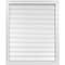 Ekena Millwork Vertical Surface Mount PVC Gable Vent: Functional, w/ 2"W x 2"P Brickmould Sill Frame, 30"W x 36"H GVPVE30X3603SF - alternate 1